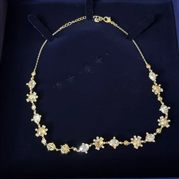 Swarovski Crystal Olive All Around Necklace - Picture 3 of 3